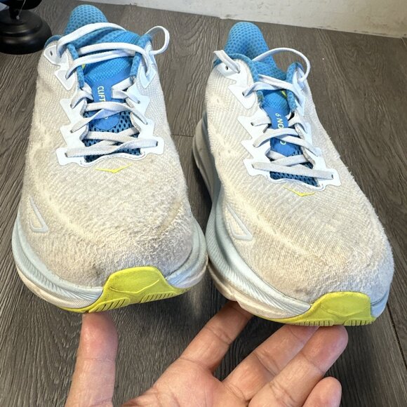 Hoka Clifton 9 - Men Ice Water/Evening Primrose 1127895/IWEP Size 12 D BNIB